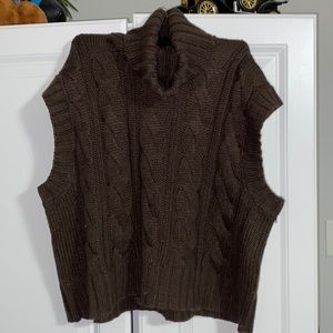 H&M turtleneck sweater vest